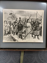 'La Grande Muraille' (The Great Wall) part 1 on 16mm film, with set photographs and original mailing case, dated 1948