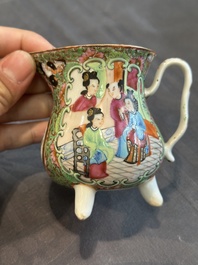 A Chinese Canton famille rose 38-piece tea service, 19th C.