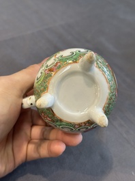 A Chinese Canton famille rose 38-piece tea service, 19th C.