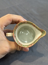 A Chinese Canton famille rose 38-piece tea service, 19th C.
