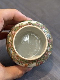 A Chinese Canton famille rose 38-piece tea service, 19th C.