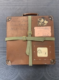 'La Grande Muraille' (The Great Wall) part 1 on 16mm film, with set photographs and original mailing case, dated 1948