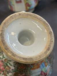 A Chinese Canton famille rose 38-piece tea service, 19th C.