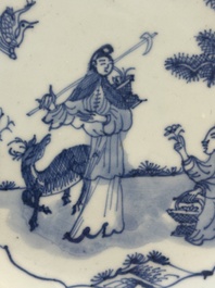 Ten Chinese blue, white, famille rose and Imari-style wares, 18/19th C.