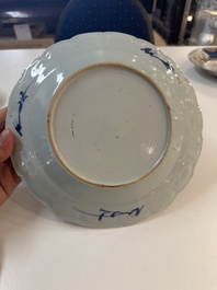 Ten Chinese blue, white, famille rose and Imari-style wares, 18/19th C.