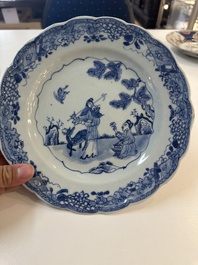Ten Chinese blue, white, famille rose and Imari-style wares, 18/19th C.
