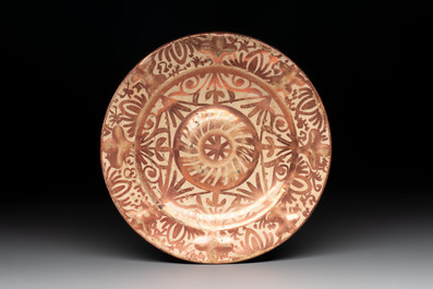 Three Hispano-Moresque lustre-glazed wares, Spain, 16th C.