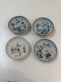 Ten Chinese blue, white, famille rose and Imari-style wares, 18/19th C.