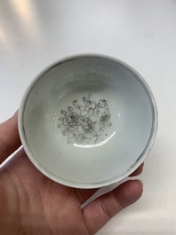 A collection of 24 Chinese blue, white and polychrome wares, 18th C.