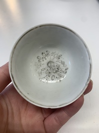 A collection of 24 Chinese blue, white and polychrome wares, 18th C.