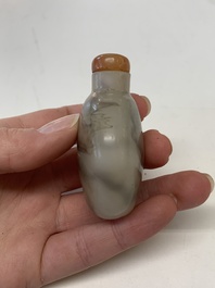 A collection of 13 Chinese snuff bottles, 19/20th C.