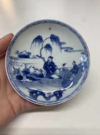 A collection of 29 Chinese blue, white, famille rose and Imari-style wares, 18th C. and later