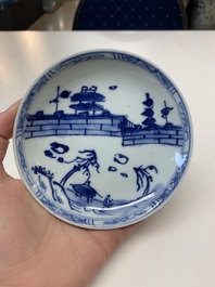 A collection of 29 Chinese blue, white, famille rose and Imari-style wares, 18th C. and later