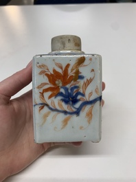 A collection of 29 Chinese blue, white, famille rose and Imari-style wares, 18th C. and later