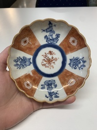 A collection of 29 Chinese blue, white, famille rose and Imari-style wares, 18th C. and later