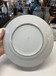 A collection of 29 Chinese blue, white, famille rose and Imari-style wares, 18th C. and later