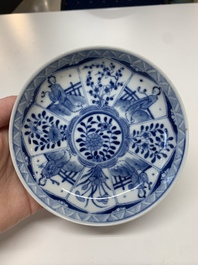 A collection of 29 Chinese blue, white, famille rose and Imari-style wares, 18th C. and later