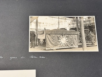 A photo album of the funeral of Sun Yat-sen 孫中山, dated May 26 - June 1, 1929