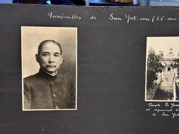 A photo album of the funeral of Sun Yat-sen 孫中山, dated May 26 - June 1, 1929