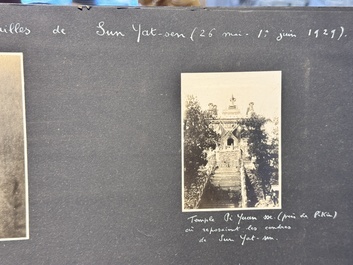 A photo album of the funeral of Sun Yat-sen 孫中山, dated May 26 - June 1, 1929