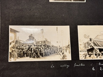 A photo album of the funeral of Sun Yat-sen 孫中山, dated May 26 - June 1, 1929