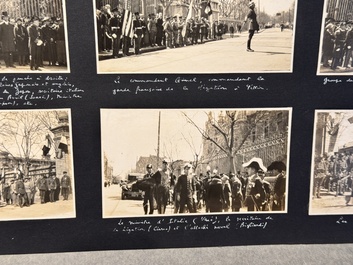 A photo album of the funeral of Sun Yat-sen 孫中山, dated May 26 - June 1, 1929