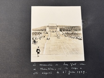 A photo album of the funeral of Sun Yat-sen 孫中山, dated May 26 - June 1, 1929