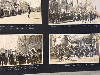 A photo album of the funeral of Sun Yat-sen 孫中山, dated May 26 - June 1, 1929