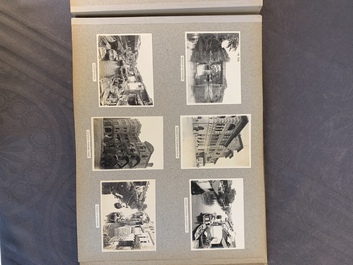 A photo album with sights, landmarks and people of Shanghai, 19/20th C.