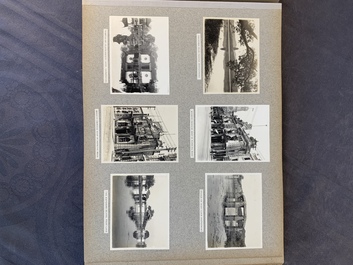 A photo album with sights, landmarks and people of Shanghai, 19/20th C.