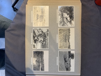 A photo album with sights, landmarks and people of Shanghai, 19/20th C.