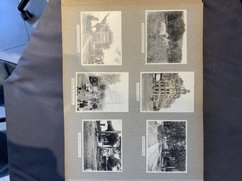 A photo album with sights, landmarks and people of Shanghai, 19/20th C.