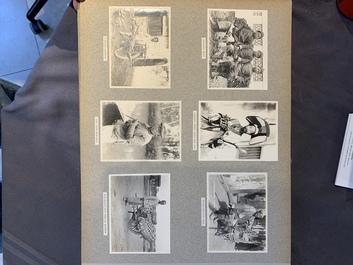 A photo album with sights, landmarks and people of Shanghai, 19/20th C.