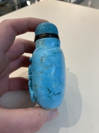 A collection of ten Chinese snuff bottles, 19/20th C.