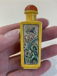 A collection of ten Chinese snuff bottles, various marks, 19/20th C.
