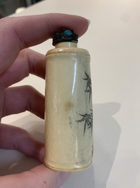 A collection of ten Chinese snuff bottles, 19/20th C.