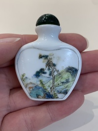 A collection of ten Chinese snuff bottles, various marks, 19/20th C.