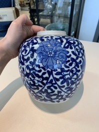 13 Chinese blue, white, famille rose, verte and qianjiang cai wares, 19/20th C.