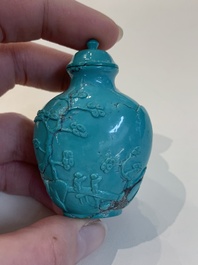 A collection of ten Chinese snuff bottles, 19/20th C.