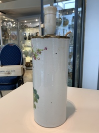 13 Chinese blue, white, famille rose, verte and qianjiang cai wares, 19/20th C.