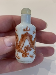 A collection of ten Chinese snuff bottles, various marks, 19/20th C.