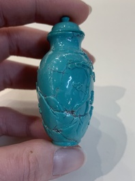 A collection of ten Chinese snuff bottles, 19/20th C.