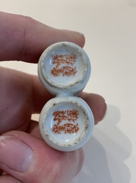A collection of ten Chinese snuff bottles, various marks, 19/20th C.