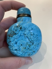 A collection of ten Chinese snuff bottles, 19/20th C.