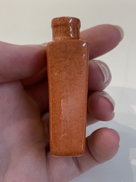 A collection of ten Chinese snuff bottles, various marks, 19/20th C.