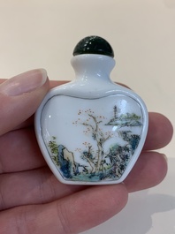 A collection of ten Chinese snuff bottles, various marks, 19/20th C.