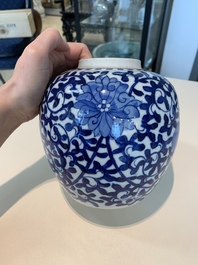13 Chinese blue, white, famille rose, verte and qianjiang cai wares, 19/20th C.