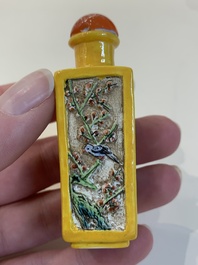 A collection of ten Chinese snuff bottles, various marks, 19/20th C.