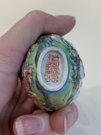 A collection of ten Chinese snuff bottles, various marks, 19/20th C.