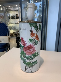 13 Chinese blue, white, famille rose, verte and qianjiang cai wares, 19/20th C.